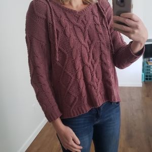 🖤3/$15 Hooded Sweater, Size Small